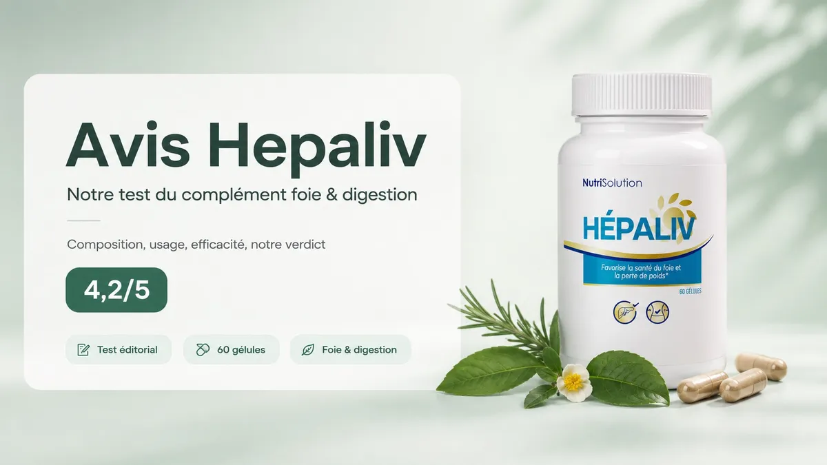 Avis Hepaliv, notre test du complément foie et digestion