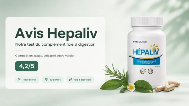 Avis Hepaliv, notre test du complément foie et digestion