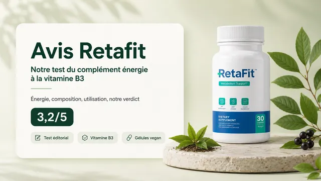 Avis Retafit, notre test du complément énergie à la vitamine B3