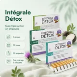 Intégrale Détox, cure de plantes en ampoules buvables (30 jours)