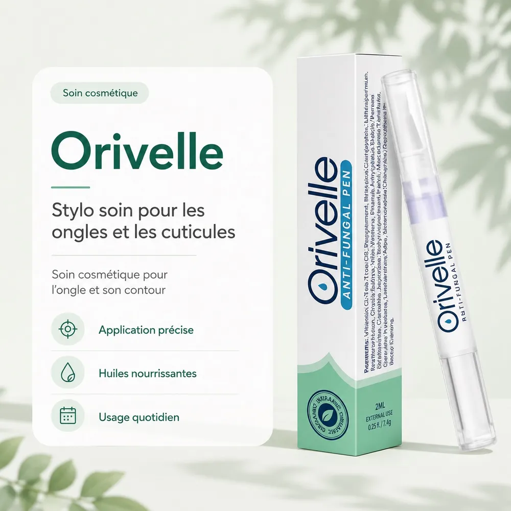 Orivelle, stylo de soin pour les ongles et les cuticules